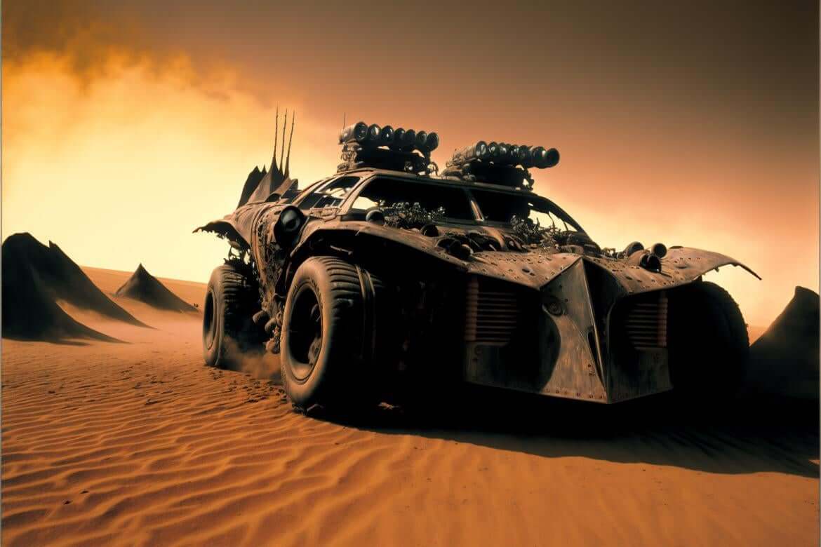 Batman no universo de Mad Max?